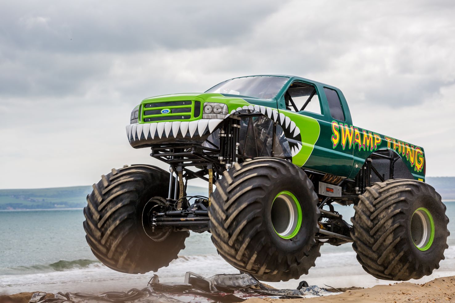 How Do You Become a Monster Truck Driver? Drive, man!