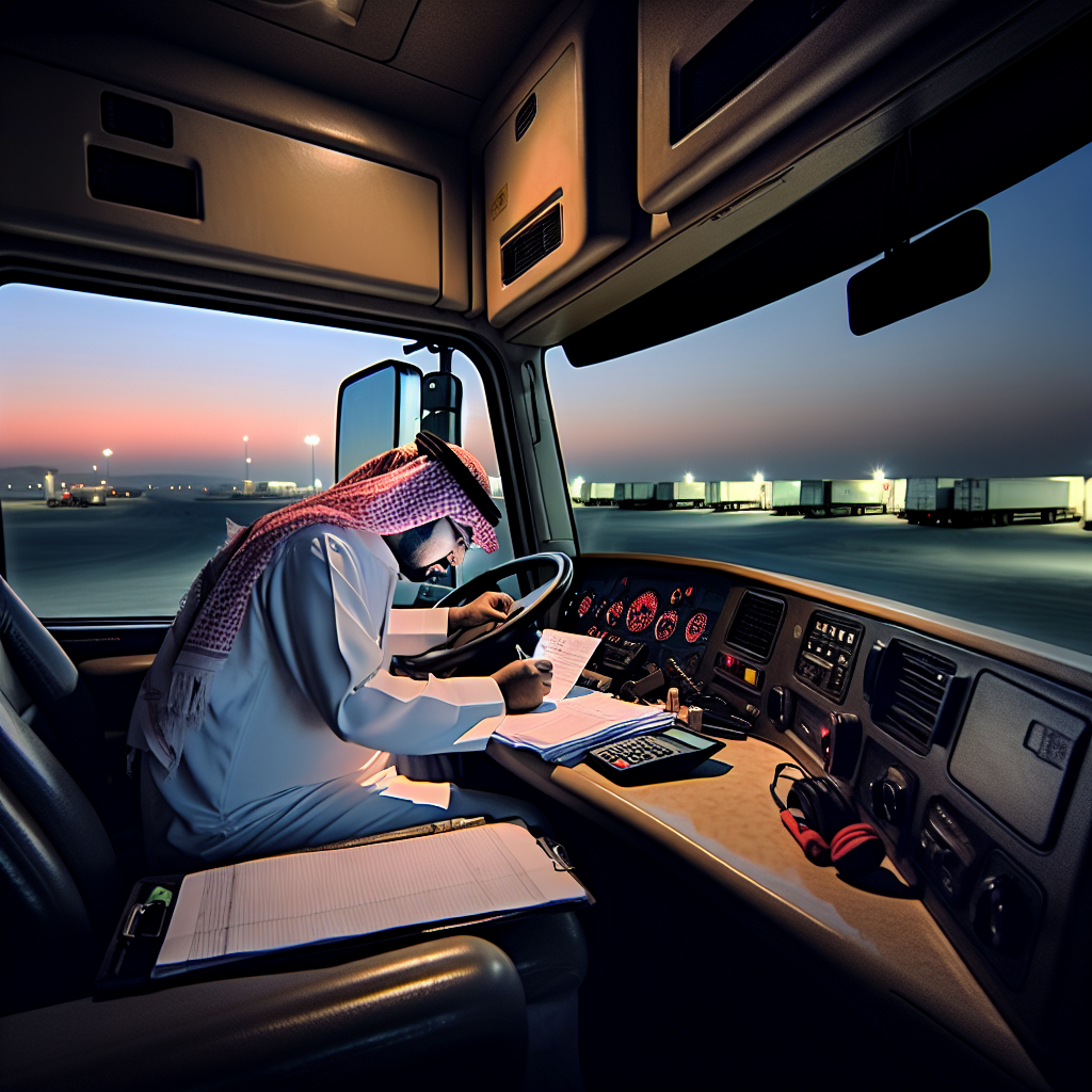 A Month in the Life of a Truck Driver: Earnings and Expenses