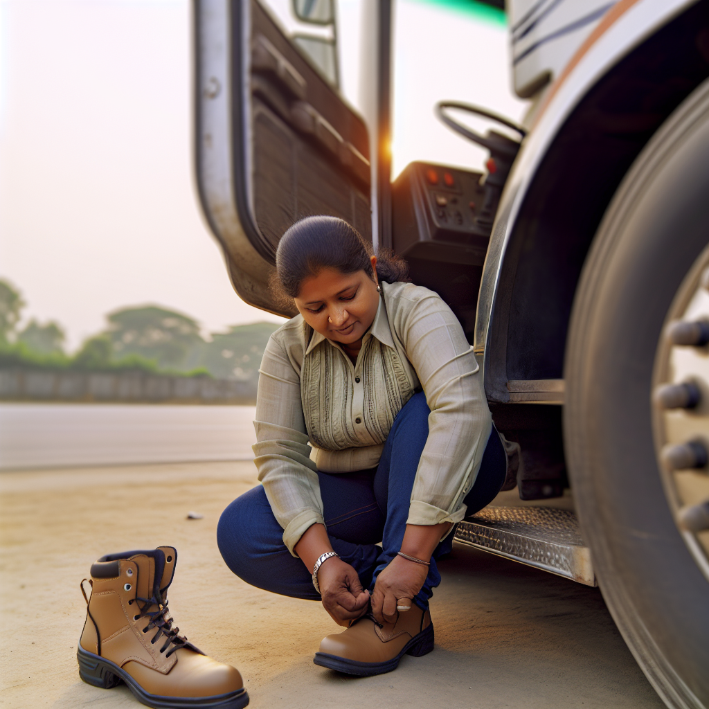 Choosing the Right Shoes for Long Hauls: A Truck Driver’s Guide