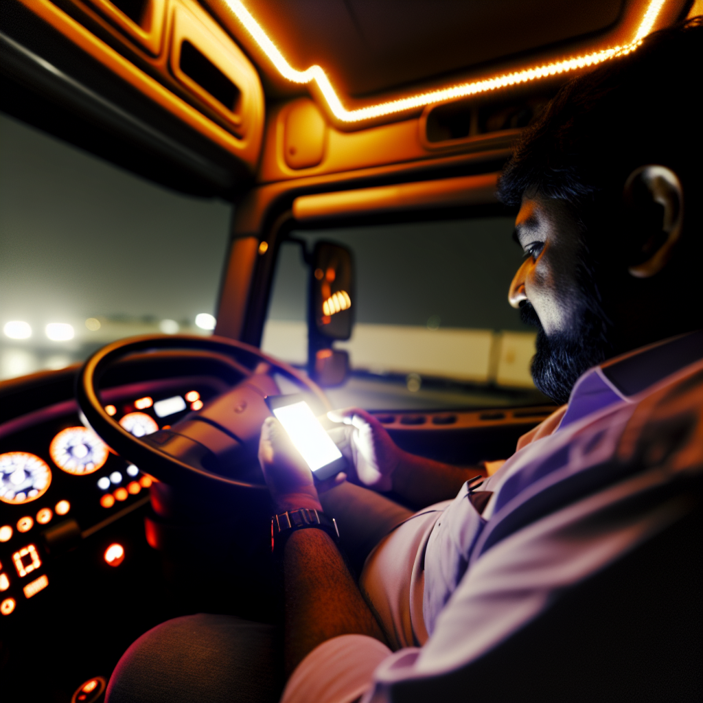 social media for truck drivers