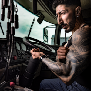 Truck Driver Tattoos: Symbols of the Road