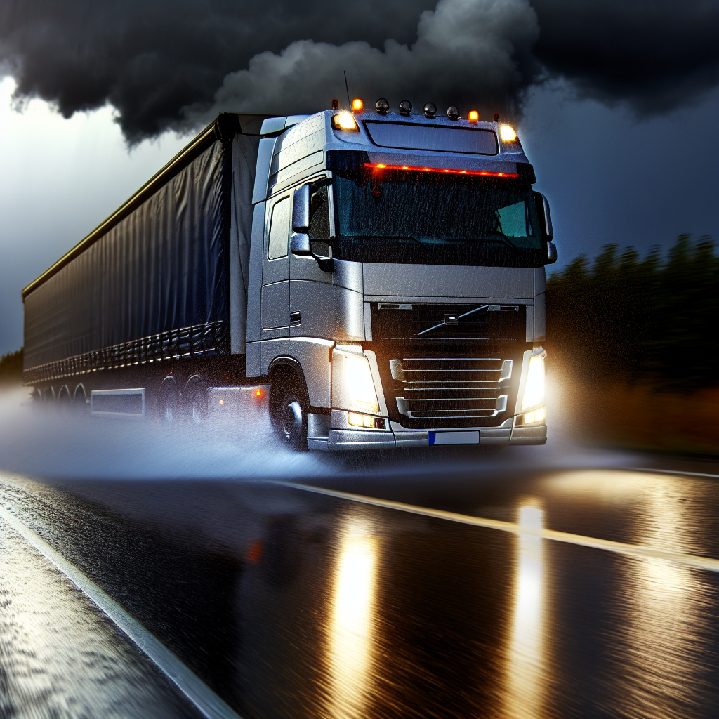 Truck Driving in Extreme Weather
