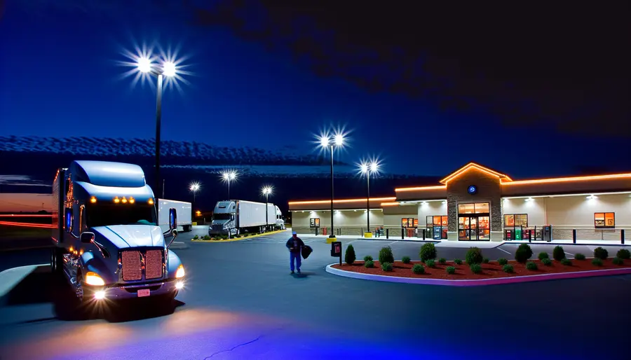 truck stop safety tips